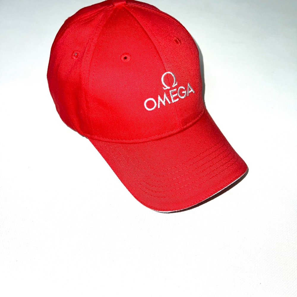 Omega Vibrant Red Cap osfm adjustable
